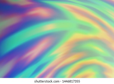 Light Blue, Green vector colorful abstract background. Glitter abstract illustration with gradient design. New style for your business design.
