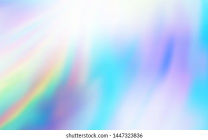 Light Blue, Green vector colorful abstract background. Glitter abstract illustration with gradient design. New style for your business design.