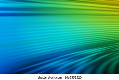 Light Blue, Green vector colorful blur backdrop. Colorful illustration in abstract style with gradient. Elegant background for a brand book.