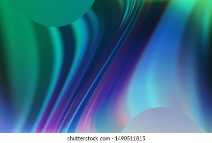 Light Blue, Green vector colorful blur background. An elegant bright illustration with gradient. Blurred design for your web site.