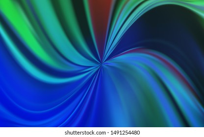 Light Blue, Green vector colorful blur background. Modern abstract illustration with gradient. Completely new design for your business.