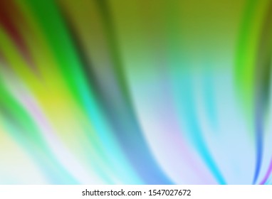 Light Blue, Green vector colorful blur background. Shining colored illustration in smart style. Background for designs.