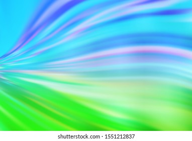 Light Blue, Green vector colorful blur background. Glitter abstract illustration with gradient design. The best blurred design for your business.