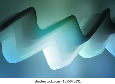 Light Blue, Green vector colorful abstract texture. Colorful abstract illustration with gradient. New style for your business design.