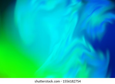 Light Blue, Green vector colorful blur backdrop. Modern abstract illustration with gradient. New way of your design.