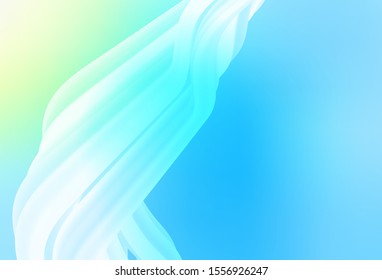 Light Blue, Green vector colorful abstract texture. Colorful illustration in abstract style with gradient. Background for a cell phone.