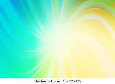 Light Blue, Green vector colorful blur backdrop. Modern abstract illustration with gradient. The best blurred design for your business.