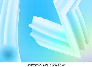 Light Blue, Green vector colorful abstract texture. Abstract colorful illustration with gradient. Completely new design for your business.