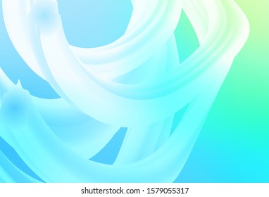 Light Blue, Green vector colorful abstract background. Glitter abstract illustration with gradient design. Blurred design for your web site.