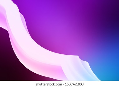 Light Blue, Green vector colorful blur backdrop. An elegant bright illustration with gradient. New way of your design.