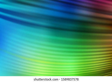Light Blue, Green vector colorful blur backdrop. A completely new colored illustration in blur style. Smart design for your work.