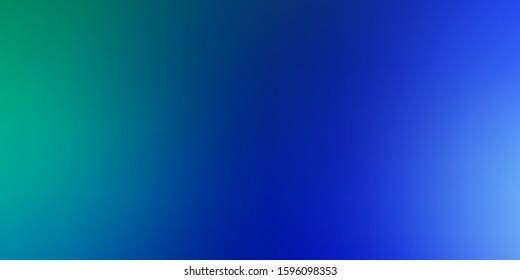 Light Blue, Green vector colorful blur backdrop. Shining colorful illustration in blur style. Design for landing pages.