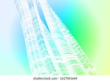 Light Blue, Green vector colorful abstract background. Colorful illustration in abstract style with gradient. New design for your business.
