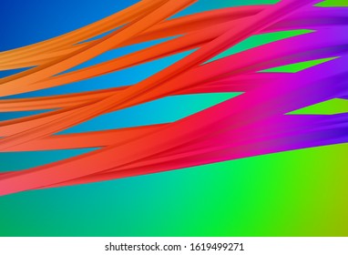Light Blue, Green vector colorful blur backdrop. A completely new colored illustration in blur style. Completely new design for your business.