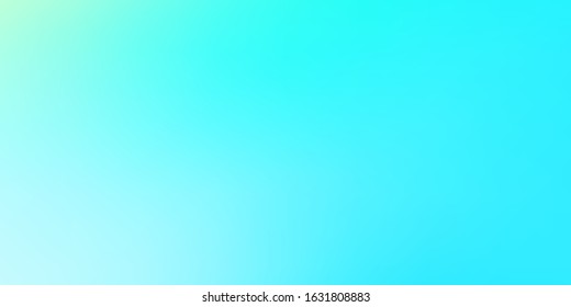 Light Blue, Green vector colorful blur background. Gradient abstract illustration with blurred colors. New design for your web apps.