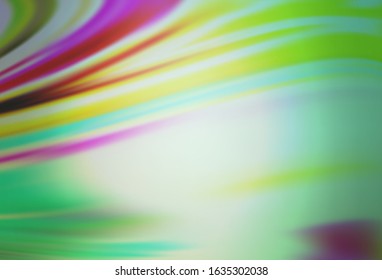 Light Blue, Green vector colorful blur backdrop. An elegant bright illustration with gradient. Background for designs.