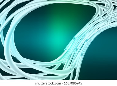 Light Blue, Green vector colorful blur backdrop. An elegant bright illustration with gradient. New way of your design.