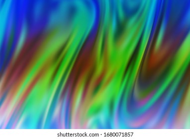 Light Blue, Green vector colorful abstract background. Colorful abstract illustration with gradient. Background for a cell phone.