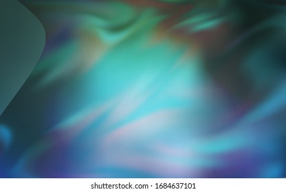 Light Blue, Green vector colorful abstract texture. A completely new colored illustration in blur style. Background for designs.