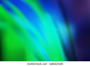 Light Blue, Green vector colorful blur background. Colorful illustration in abstract style with gradient. The best blurred design for your business.