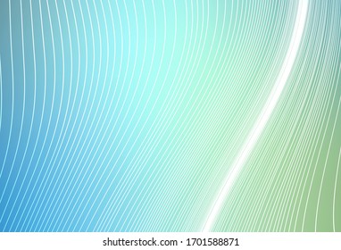 Light Blue, Green vector colorful abstract texture. Glitter abstract illustration with gradient design. Background for a cell phone.