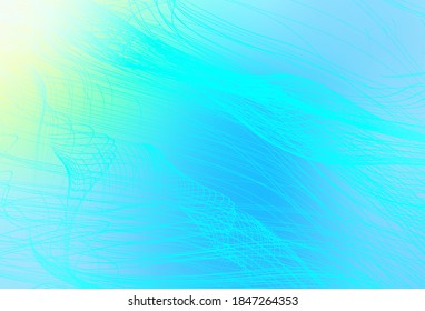 Light Blue, Green vector colorful abstract texture. Colorful illustration in abstract style with gradient. Background for a cell phone.