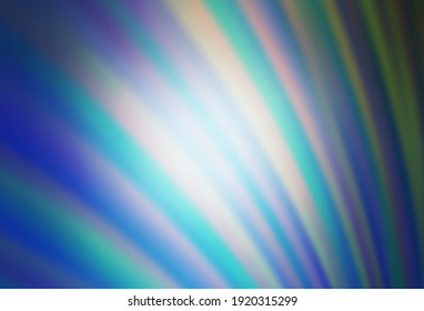 Light Blue, Green vector colorful abstract background. A completely new colored illustration in blur style. New style for your business design.