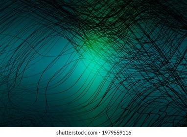 Azul claro, Verde vectorial colorido fondo de borrosidad. Ilustración colorida abstracta con gradiente. Nuevo diseño para su negocio.