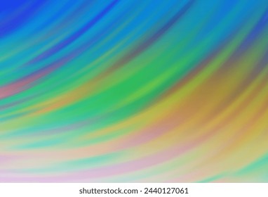 Light Blue, Green vector colorful blur backdrop. Modern abstract illustration with gradient. New style for your business design.