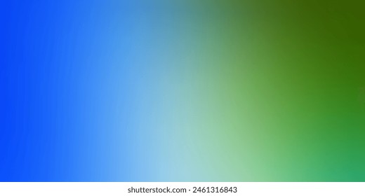 Light Blue, Green vector colorful abstract background. Abstract illustration with gradient blur design. Design for landing pages.