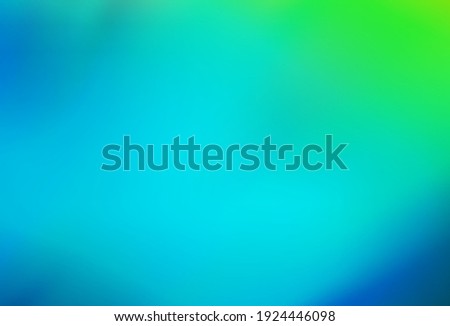 Light Blue, Green vector colorful abstract background. Colorful abstract illustration with gradient. Completely new design for your business.