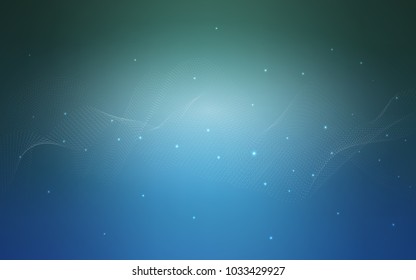 Light Blue, Green vector cover with spots. Modern abstract illustration with colorful water drops. Beautiful design for your business natural advert.