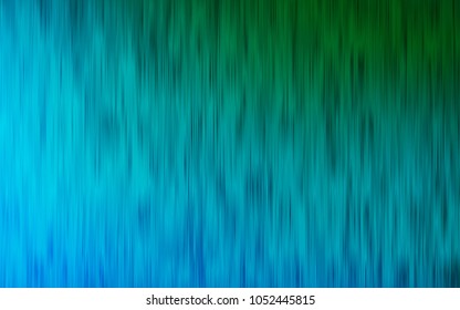 Light Blue, Green vector cover with long lines. Modern geometrical abstract illustration with staves. The pattern can be used for busines ad, booklets, leaflets