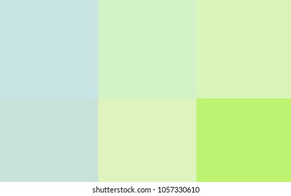 Light Blue, Green vector cover with colorful palette. Shining palette with spectrum of colors. Set of colors for clever designers.