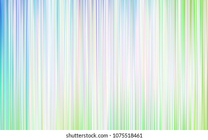 Light Blue, Green vector cover with stright stripes. Modern geometrical abstract illustration with staves. Pattern for your busines websites.