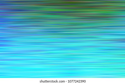 Light Blue, Green vector cover with long lines. Decorative shining illustration with lines on abstract template. Smart design for your business advert.
