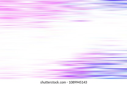 Light Blue, Green vector cover with stright stripes. Lines on blurred abstract background with gradient. Smart design for your business advert.
