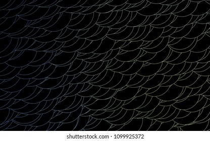 Light Blue, Green vector  cover with spots. Beautiful colored illustration with blurred circles in nature style. The pattern can be used for aqua ad, booklets.