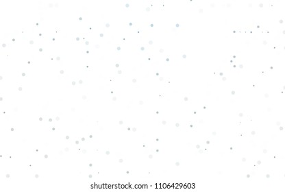 Light Blue, Green vector  cover with spots. Blurred decorative design in abstract style with bubbles. Beautiful design for your business natural advert.