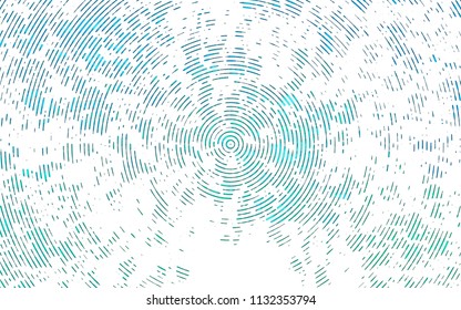 Light Blue, Green vector cover with long lines. Shining colored illustration with narrow lines. The pattern can be used as ads, poster, banner for commercial.
