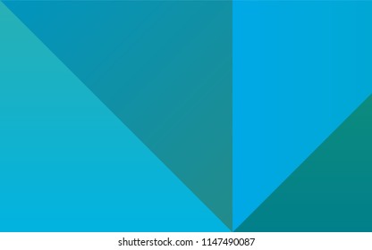 Light Blue, Green vector cover with colorful palette. Abstract palette with samples of rainbow colors. Smart set of colors for your work as a designer.