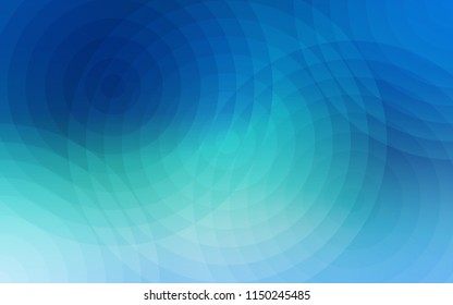 Light Blue, Green vector cover with spots. Beautiful colored illustration with blurred circles in nature style. New design for ad, poster, banner of your website.