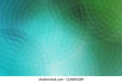 Light Blue, Green vector cover with spots. Abstract illustration with colored bubbles in nature style. Pattern can be used for ads, leaflets.