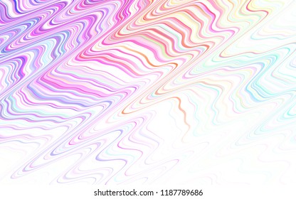 Light Blue, Green vector cover with stright stripes. Glitter abstract illustration with colored sticks. Pattern for your busines websites.