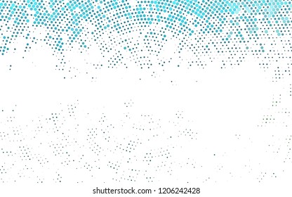 Light Blue, Green vector cover with spots. Beautiful colored illustration with blurred circles in nature style. Pattern for ads, booklets.