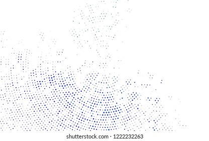 Light Blue, Green vector cover with spots. Beautiful colored illustration with blurred circles in nature style. Design for posters, banners.