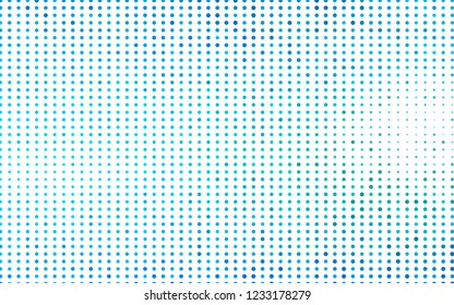 Light Blue, Green vector cover with spots. Modern abstract illustration with colorful water drops. Design for posters, banners.