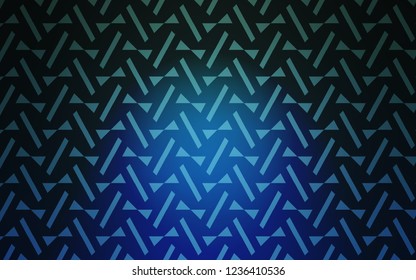 Light Blue, Green vector cover with polygonal style. Modern abstract illustration with colorful triangles. Modern template for landing page.
