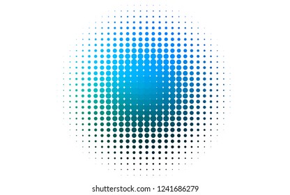 Light Blue, Green vector cover with spots. Abstract illustration with colored bubbles in nature style. Pattern for beautiful websites.