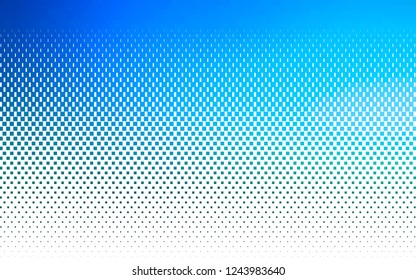 Light Blue, Green vector cover in polygonal style. Decorative design in abstract style with rectangles. The template can be used as a background.